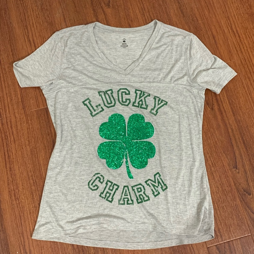 Lucky Charm Gray T-shirt